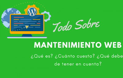 contratar mantenimiento web mensual